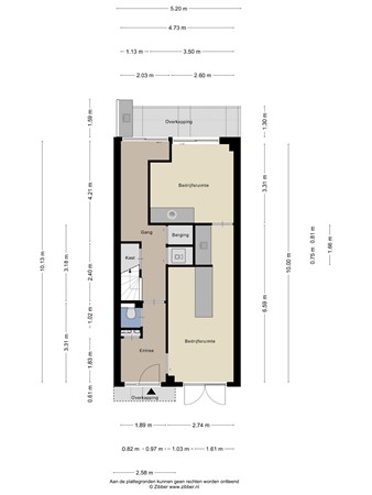 Floorplan - Ribesstraat 17, 2651 TE Berkel en Rodenrijs